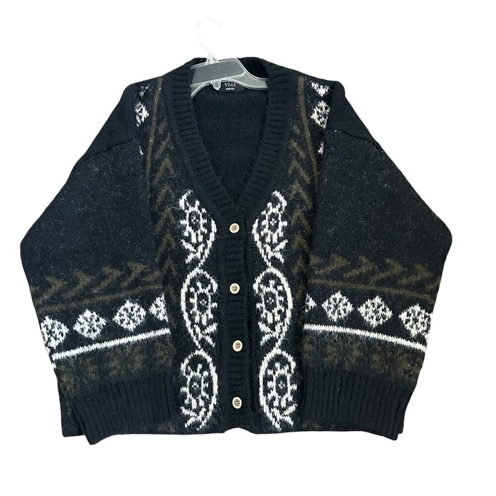 Vici Fall Gaze Sweater size Medium - Picture 9 of 11
